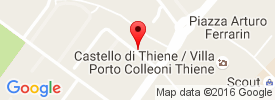 Google Map di via Vincenzo Gioberti, 18 - 36016 Thiene (VI)